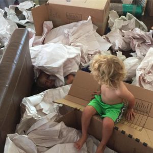 unpacking